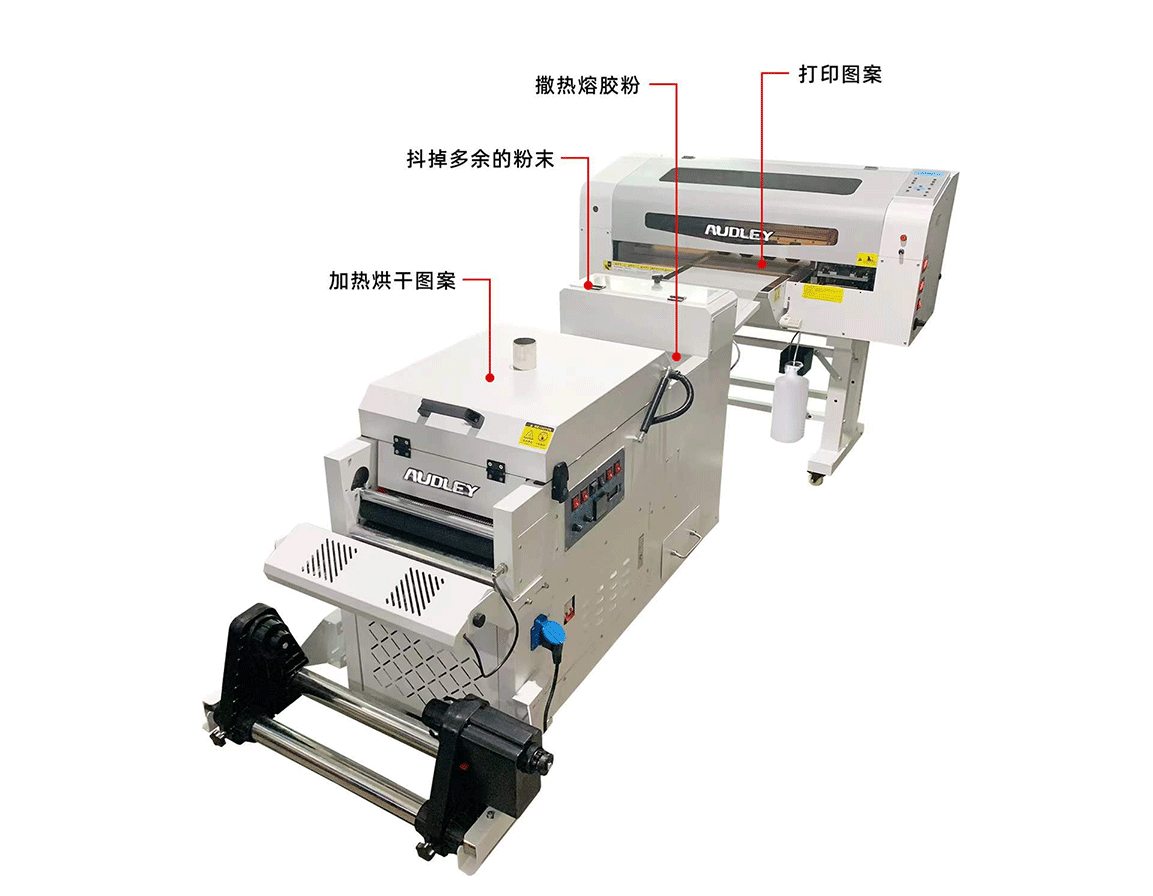 Good thing recommended | Audley digital white ink hot painting shake powder machine
